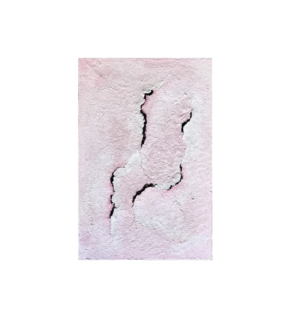 Seams of Memory series — Polina Bortina, canvas · acrylic · relief · smalt